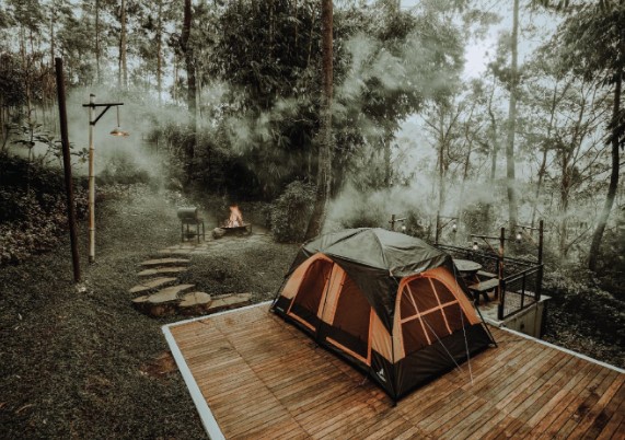 tempat camping di bandung