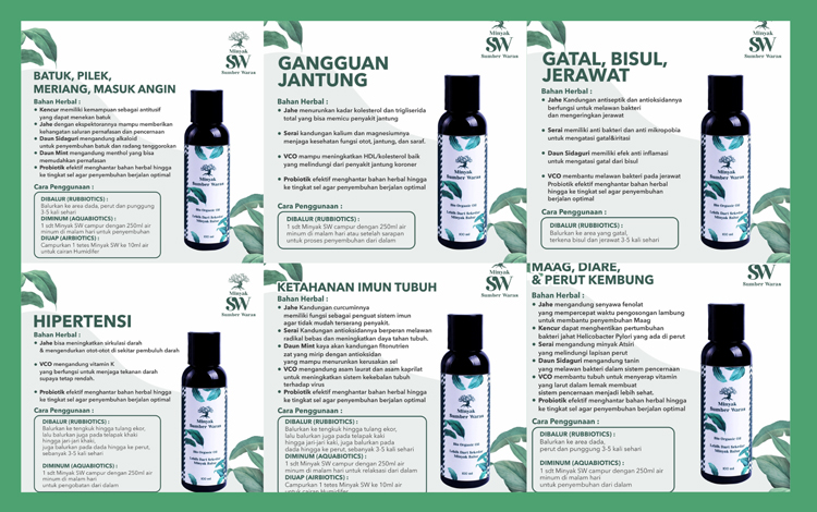 manfaat minyak sumber waras