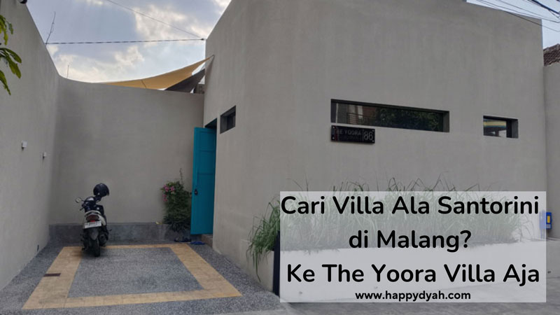Cari Villa Ala Santorini di Malang? Ke The Yoora Villa Aja